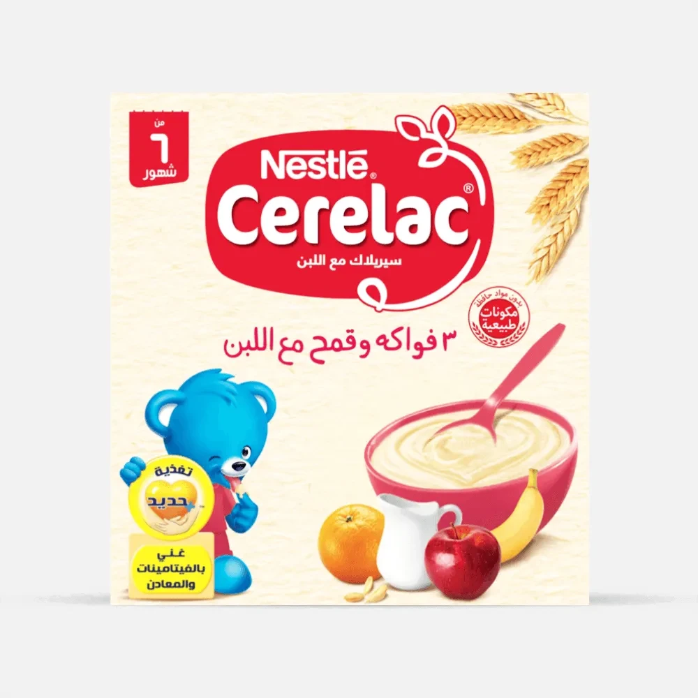 CERELAC 3 FRUITS WITH MILK 150 GM
