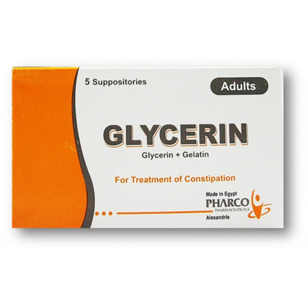 GLYCERIN AD PHARCO 5 SUPP