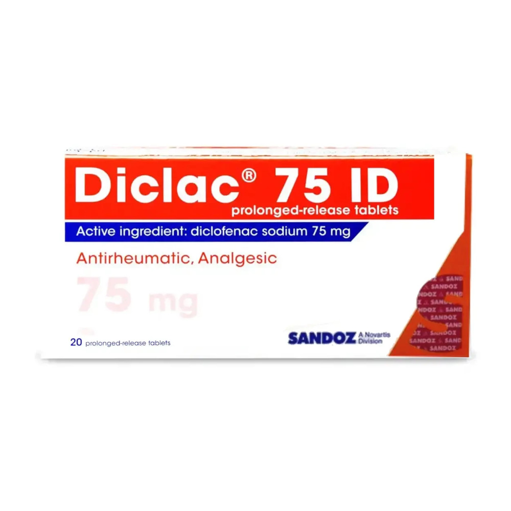 DICLAC 75 MG 30 TABS