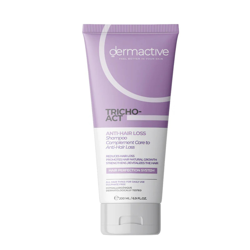 DERMA ACTIVE TRICHO ACT ANTI HAIRLOSS SHAMPO 200 ML