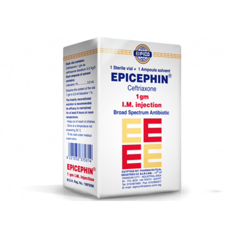 EPICEPHIN 1 GM IM 1 VIAL