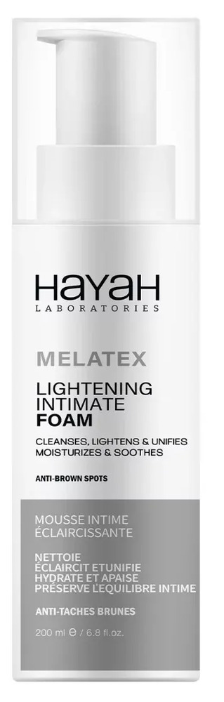 MELATEX LIGHTENING INTIMATE FOAM 200ML