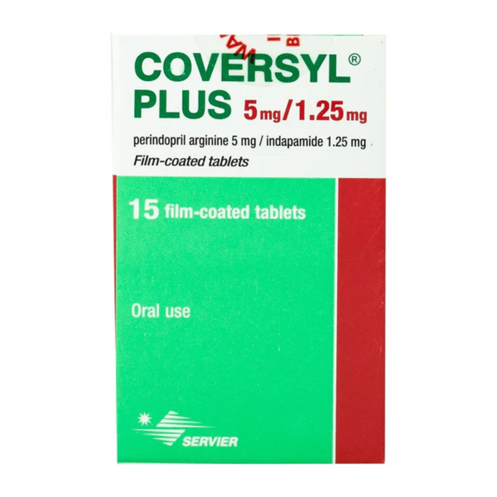 COVERSYL PLUS 5/1.25 MG 15 TAB