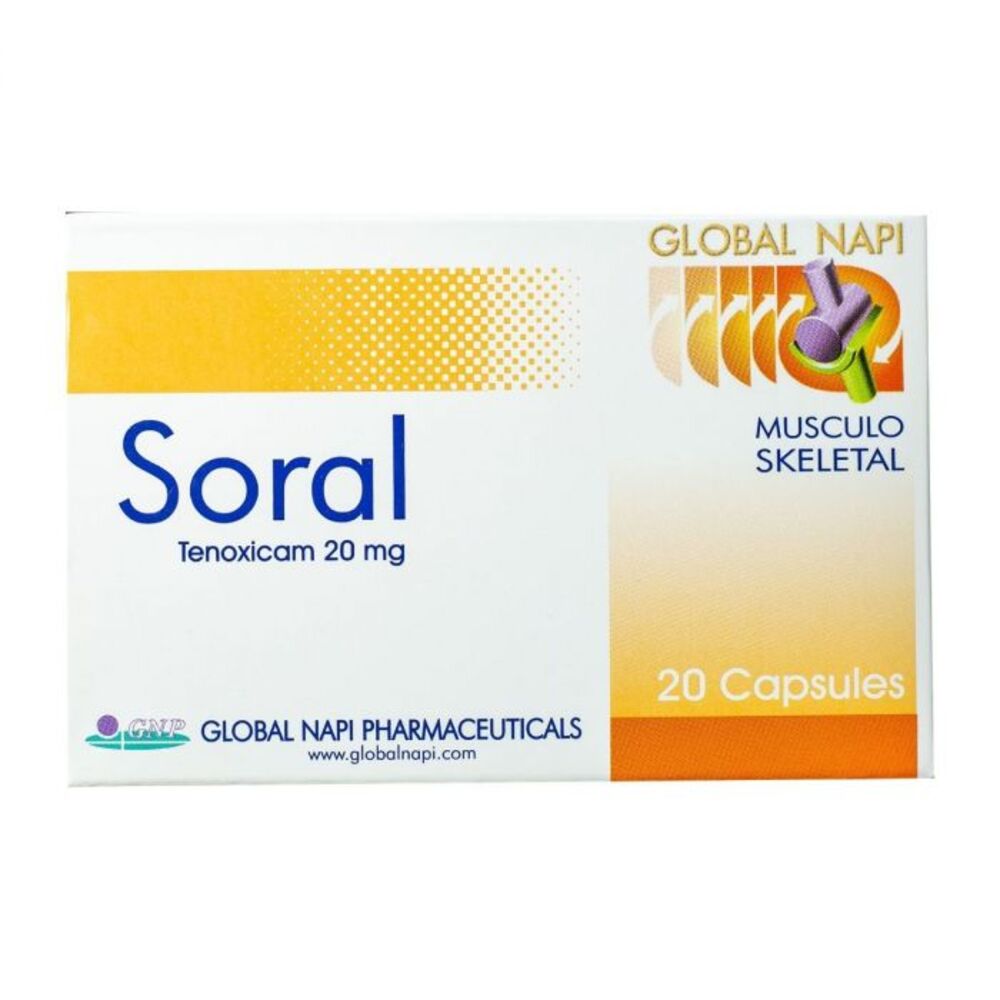 SORAL 20 MG 20 CAP