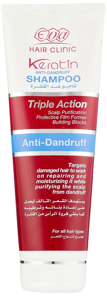 اى كيراتين شامبو ضد القشره
