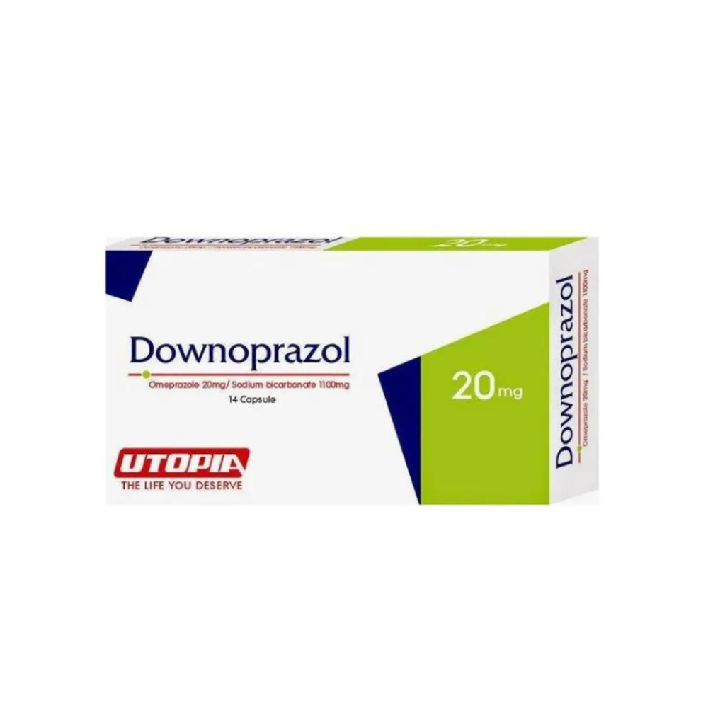 DOWNOPRAZOL 20 MG 14 CAP 