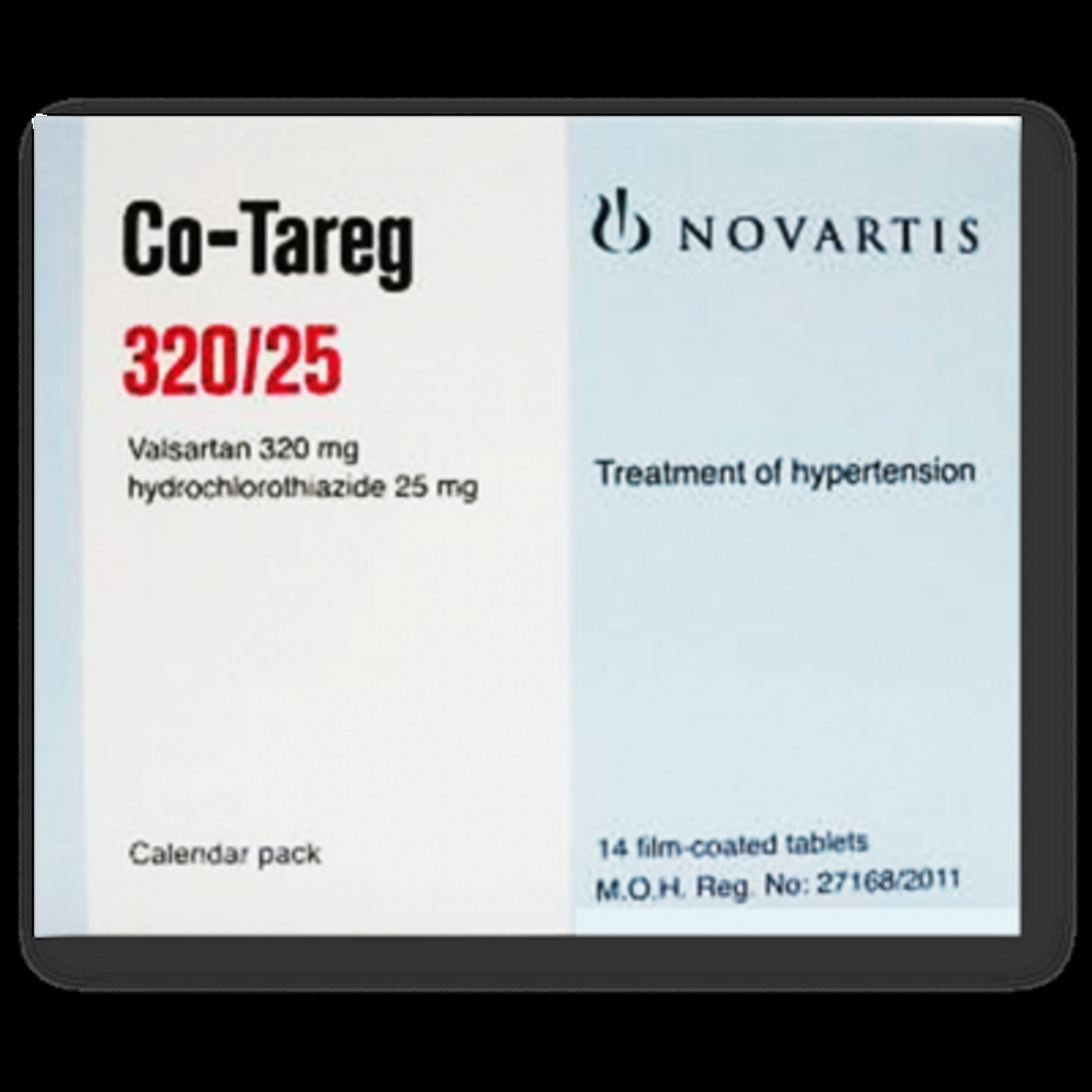CO TAREG 320/25 MG 14 TAB