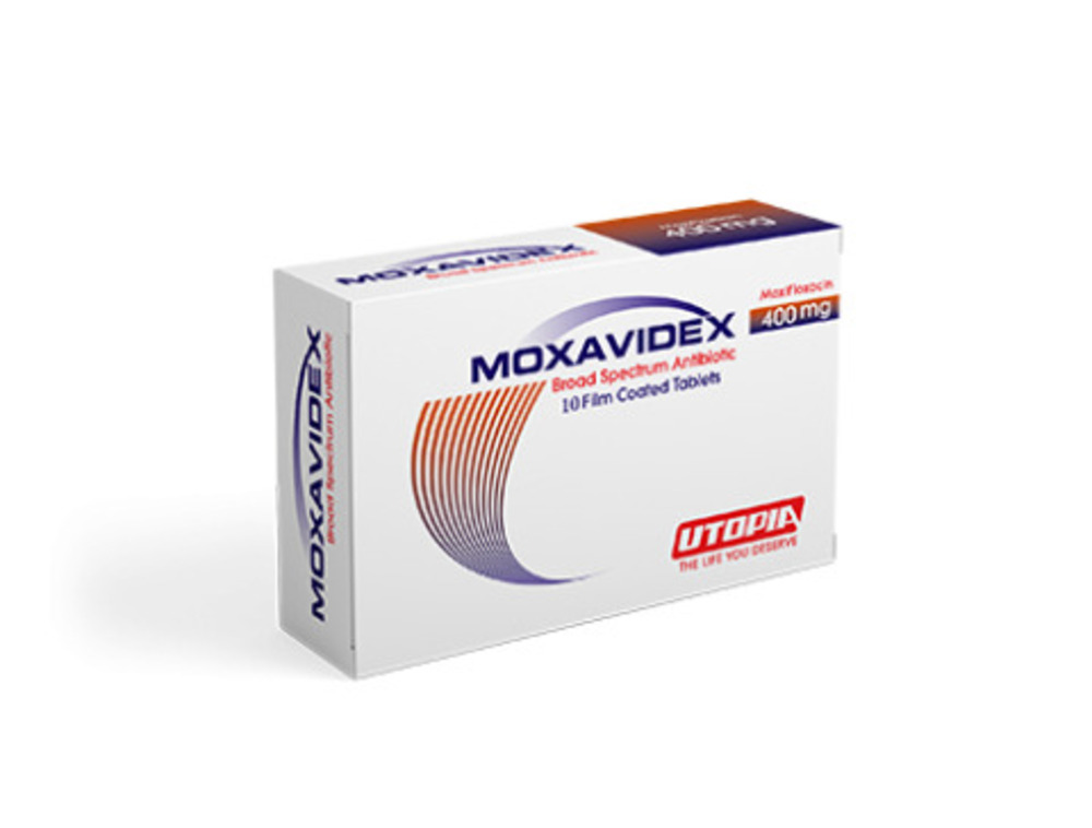 MOXAVIDEX 400MG 10TAB