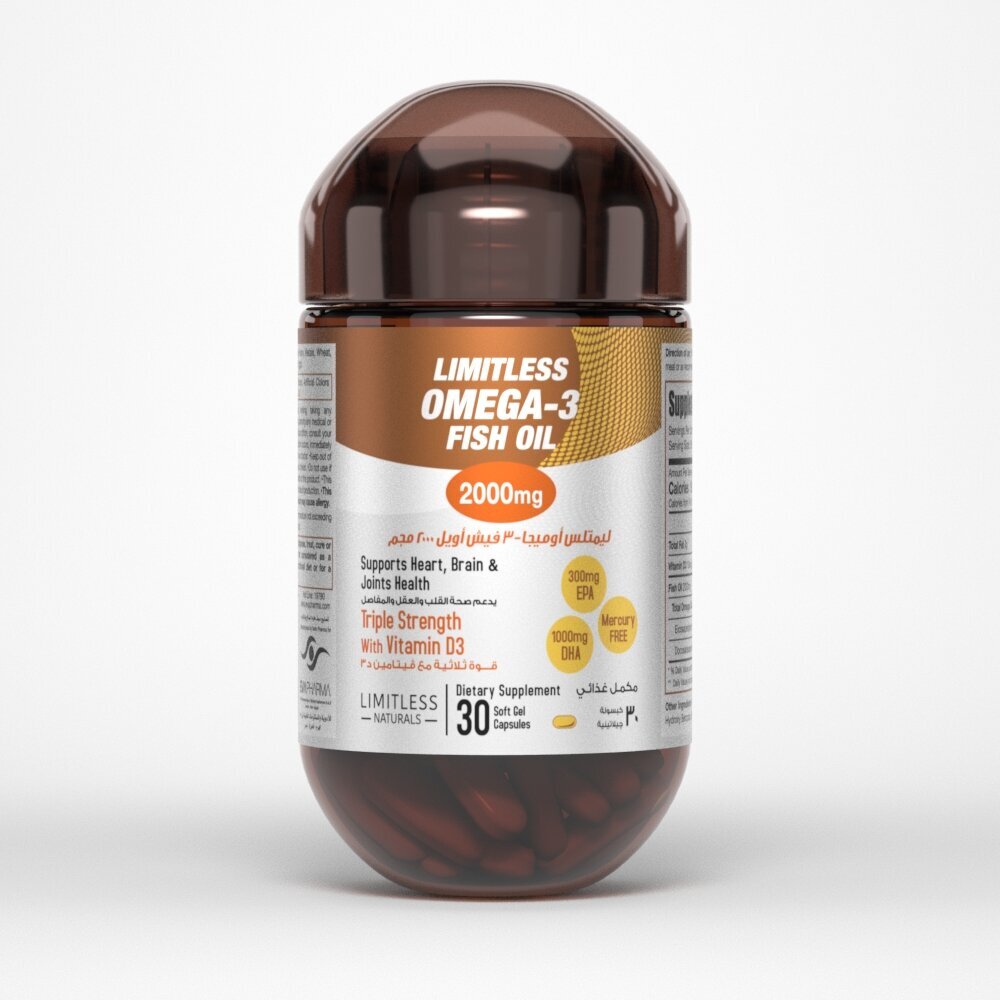 LIMITLESS OMEGA 3 60 CAP