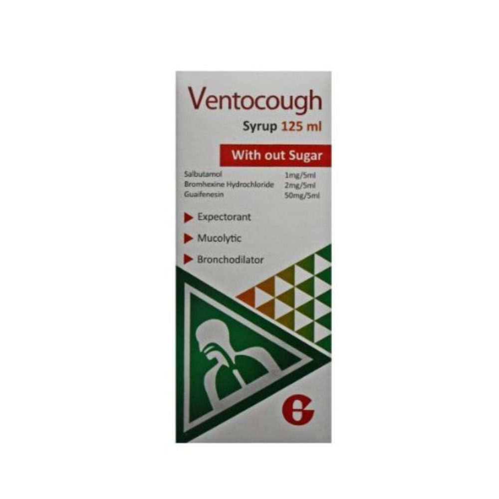 VENTOCOUGH FREE SUGER 125ml SYRUP