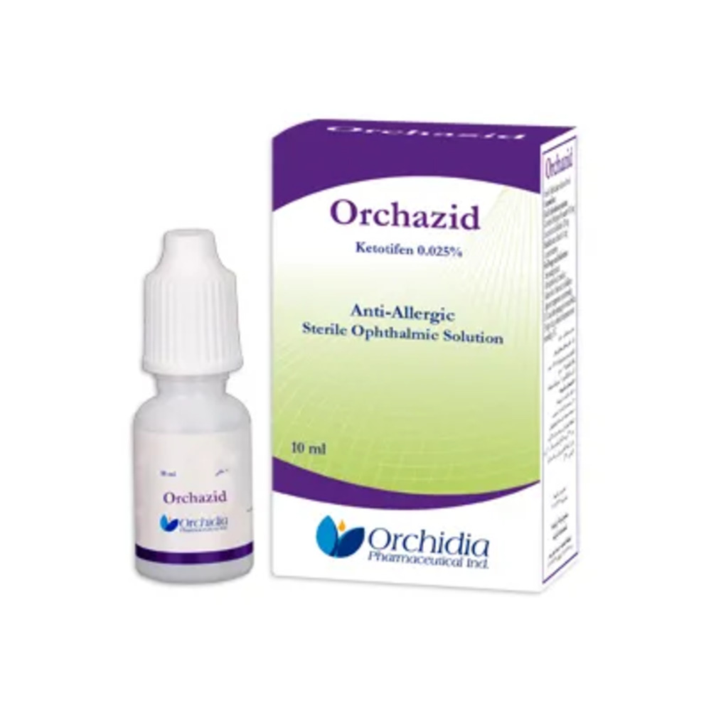 ORCHAZID 0.025% 10ML EYE DROPS