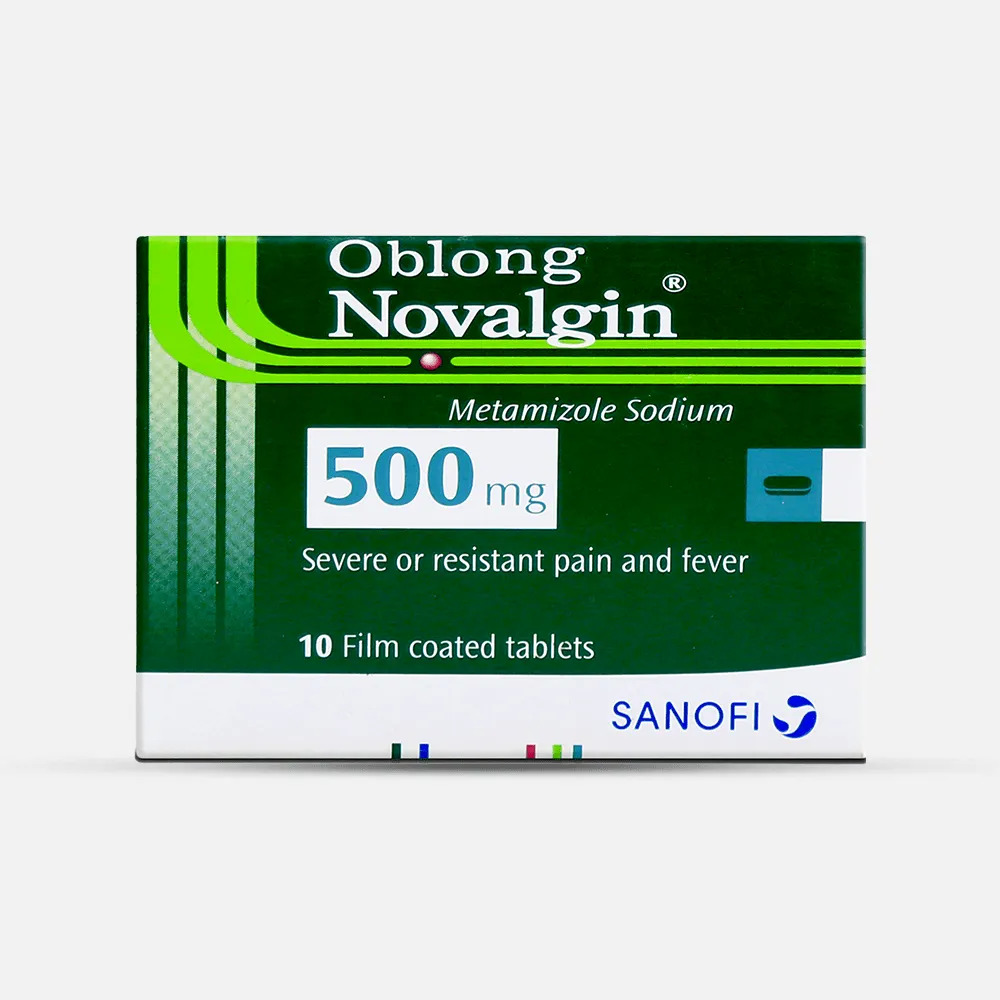 OBLONG NOVALGIN 10T.