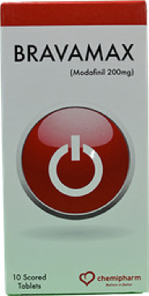 BRAVAMAX 200 MG 10 TAB