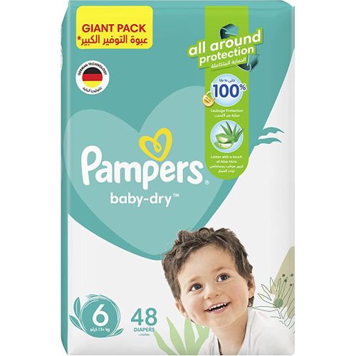 PAMPERS SIZE 6 48 PCS
