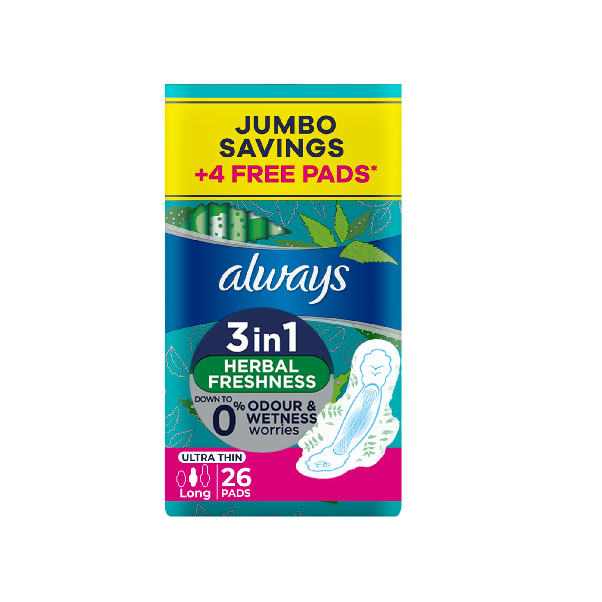 Always Ultra Jumbo Long 26+4