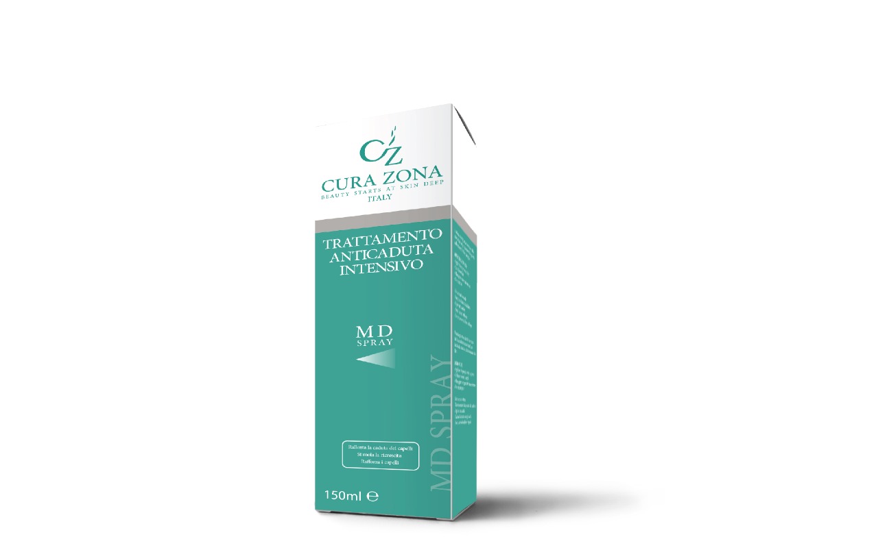 CURA ZONA MD  HAIR SPYAY 150 ML