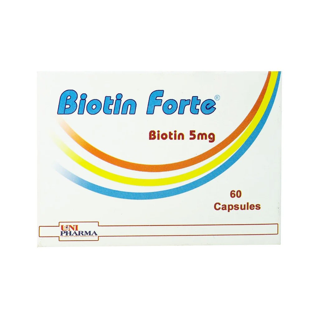 BIOTIN FORTE 5 MG 60 CAPS