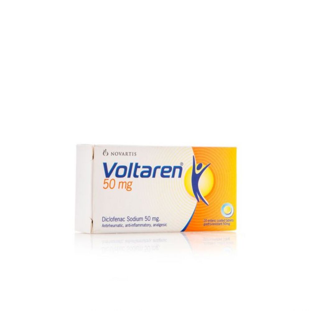 VOLTAREN 50MG 20T.