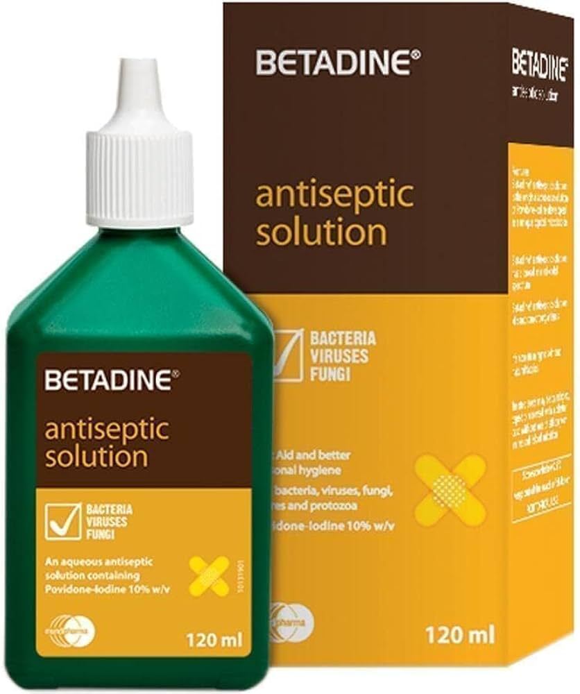 BETADINE 1% 120 CC MW 