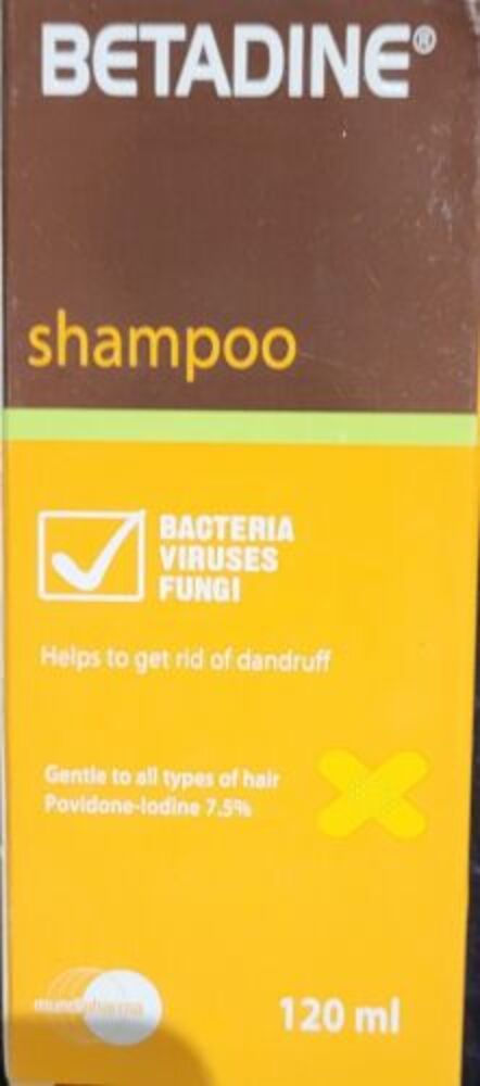 BETADINE SHAMPOO 120 ML