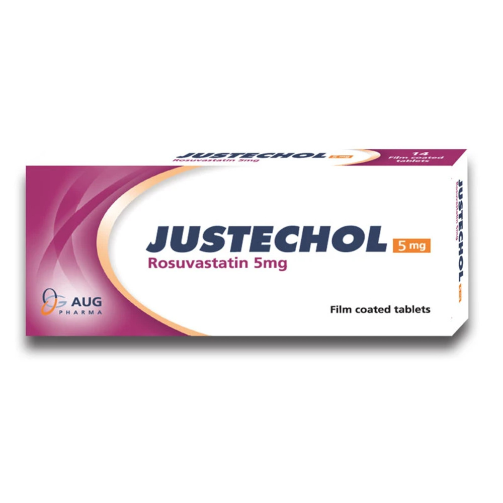 JUSTECHOL 5 MG 28TAB