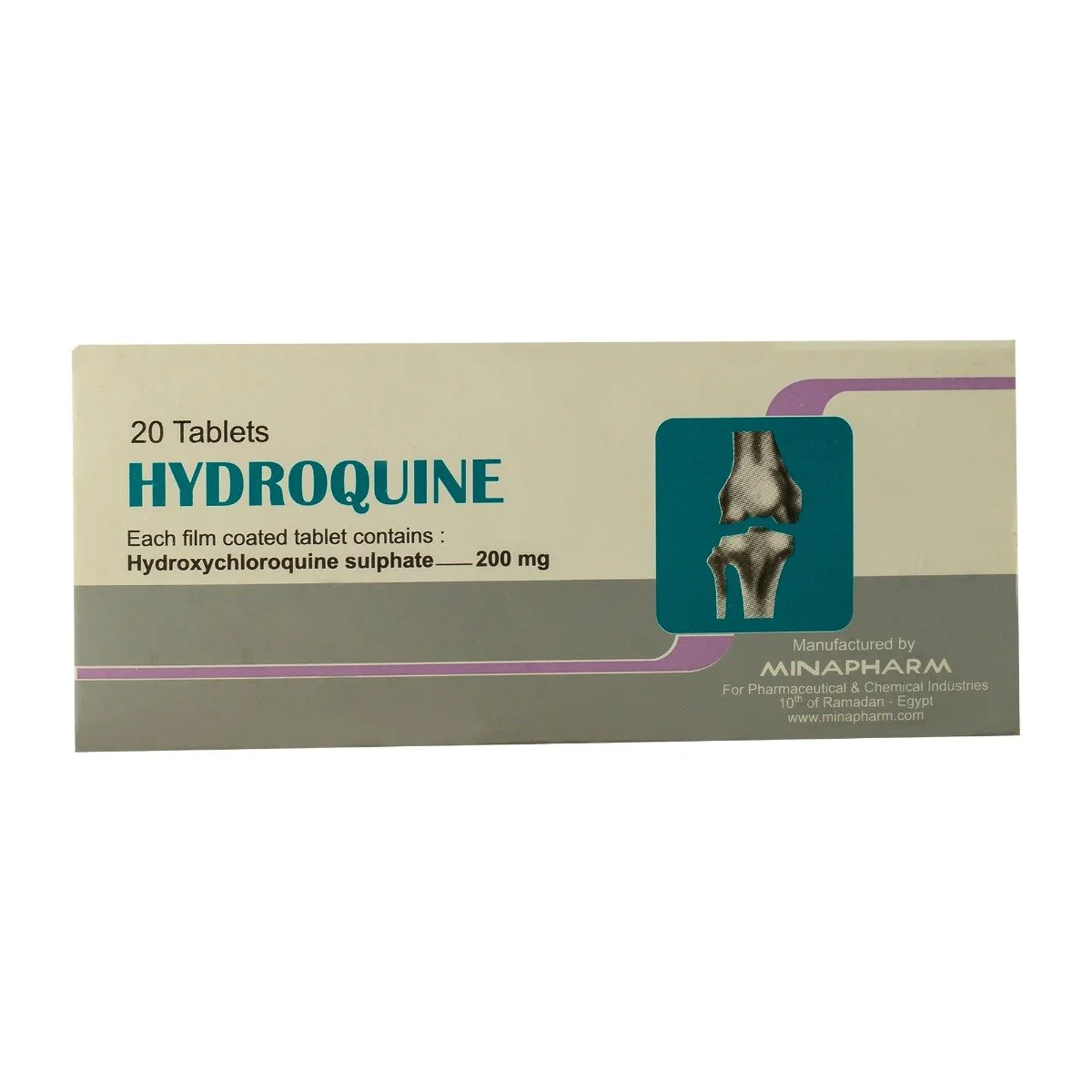 HYDROQUINE 200 MG  20 TAB