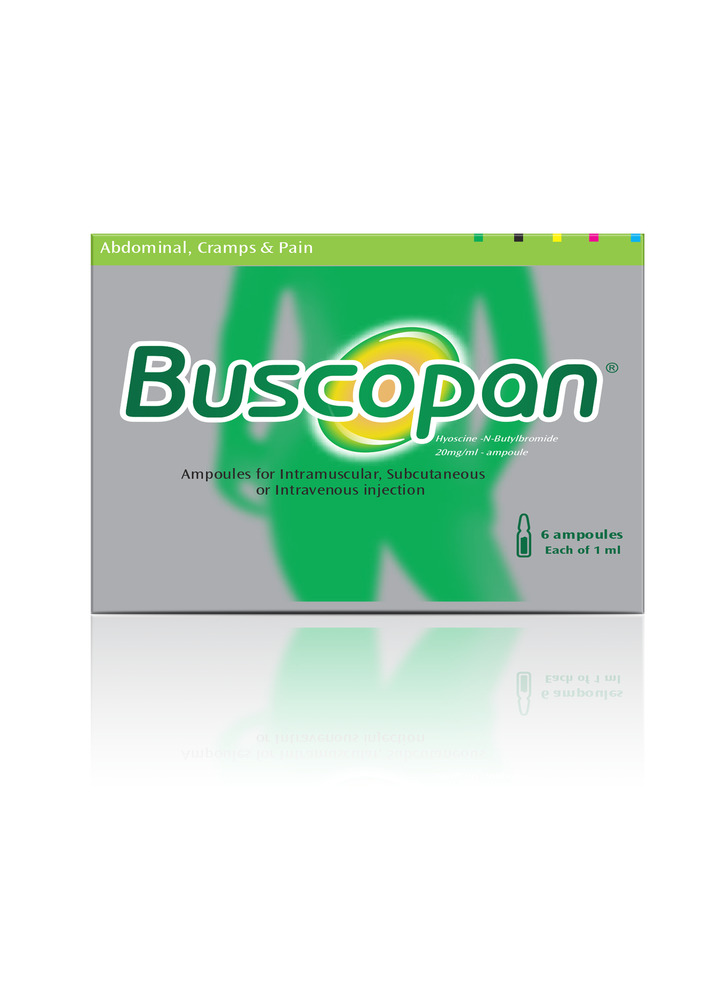 BUSCOPAN 20 MG 1CC  6A