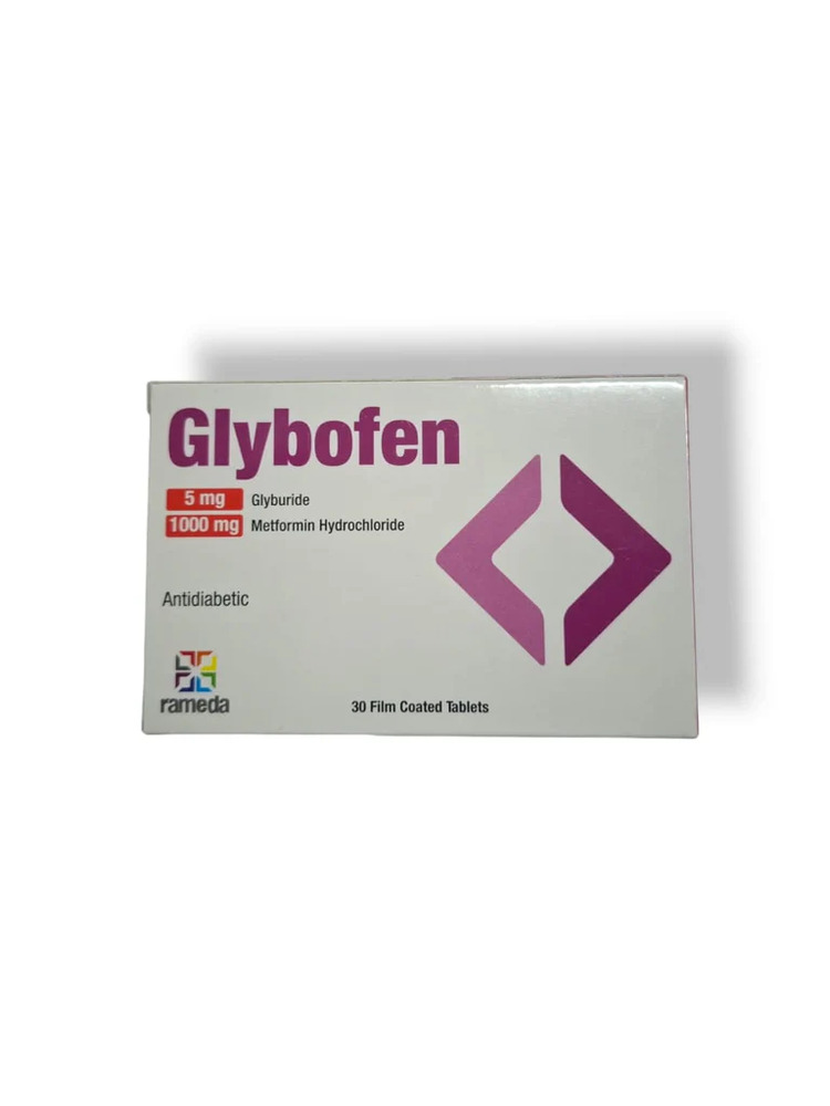 GLYBOFEN 5/1000 MG 30 TAB