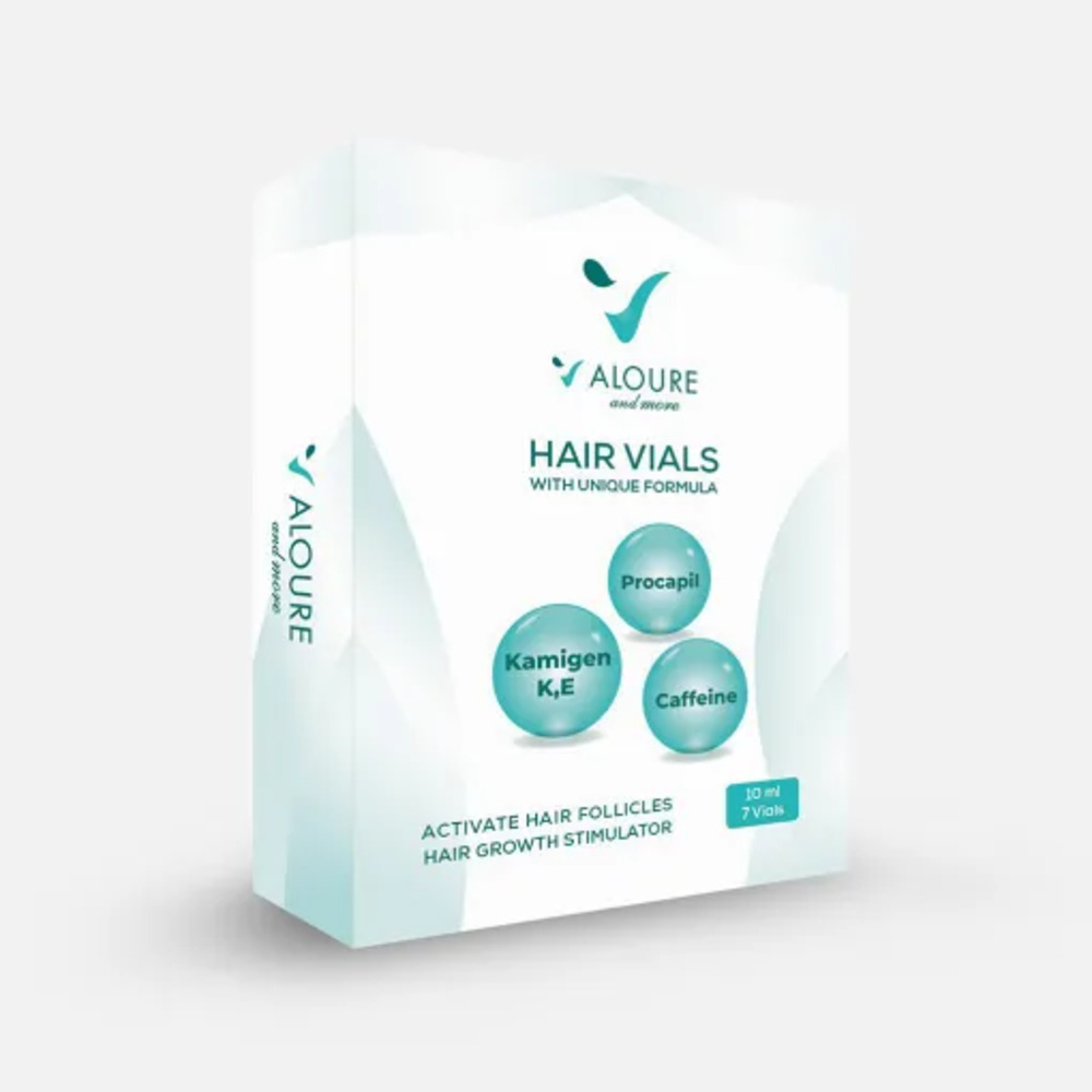 VALOURE HAIR VIALS  7 VIALS
