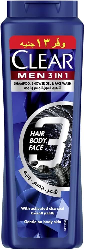 CLEAR MEN SHAMPOO 550 ML