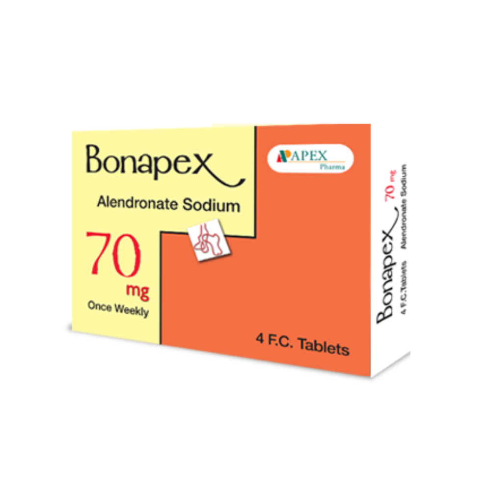 BONAPEX 70 MG 4 TABS
