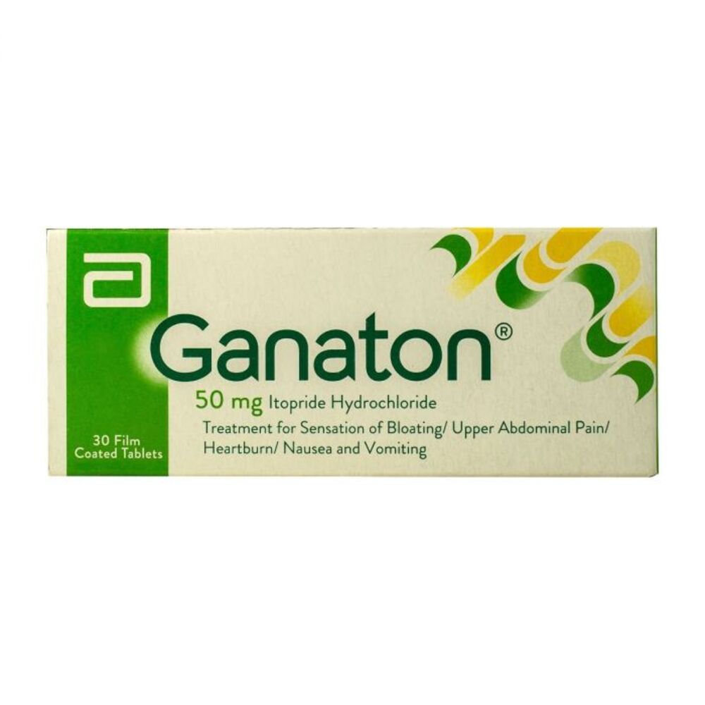 GANATON 50 MG 30 TAB