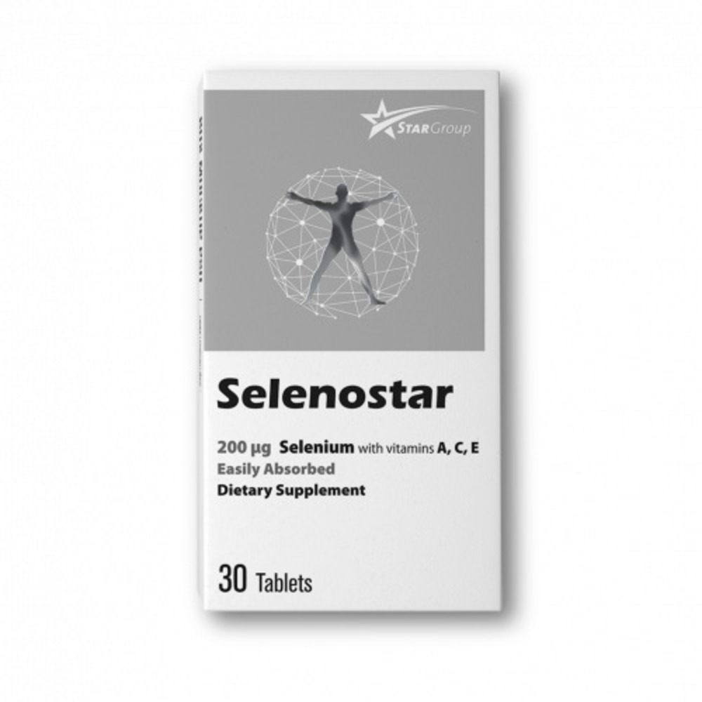 SELENOSTAR 200MG 30TAB