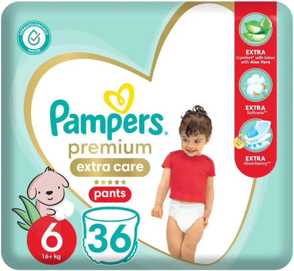 PAMPERS SAUDI PANTS SIZE 6 36 PC