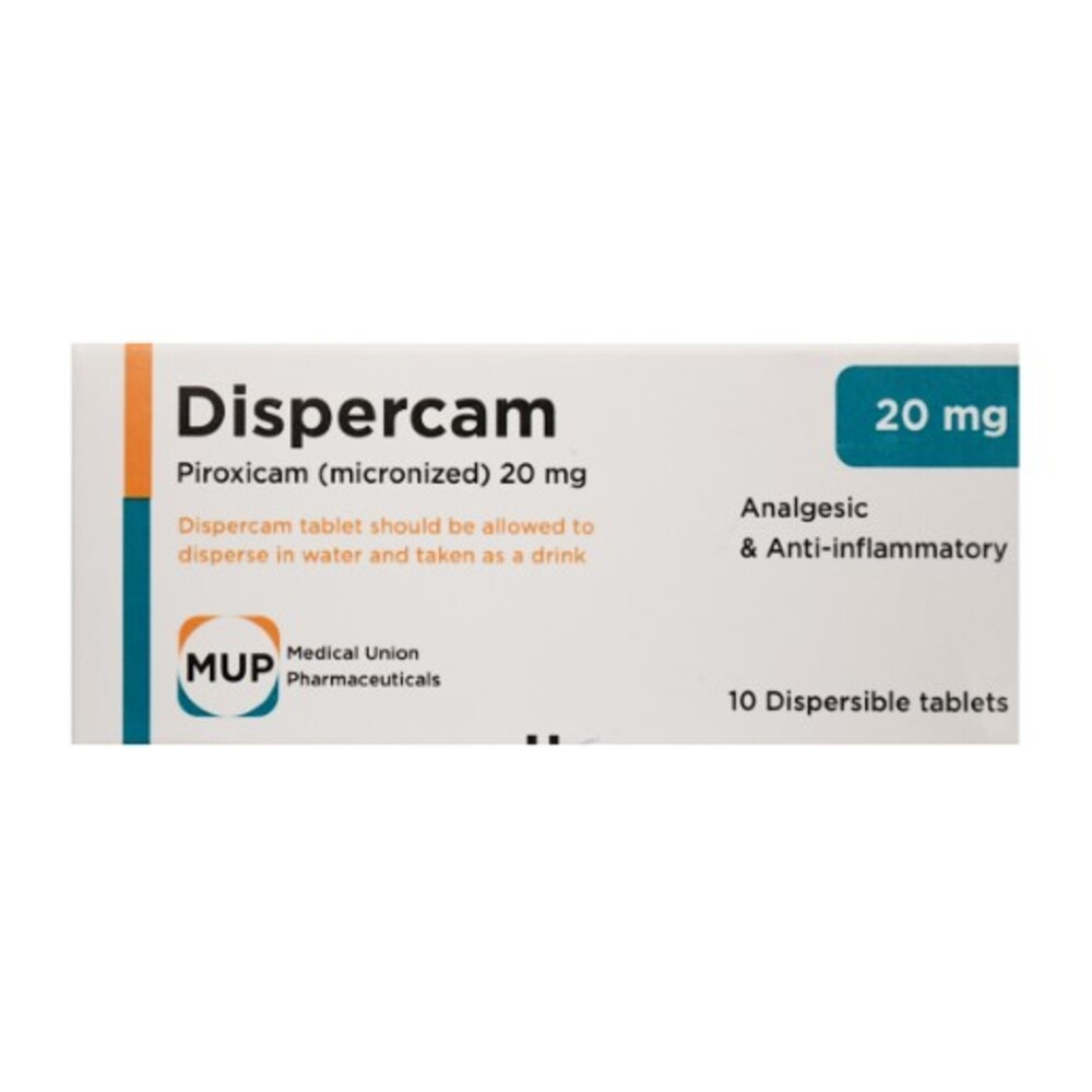DISPERCAM 20 MG  10 T.