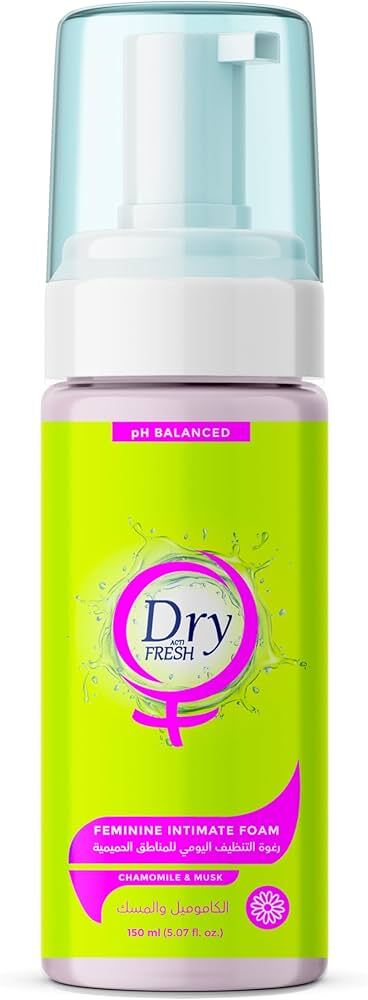 DRY FRESH FOAM CHAMOMILE AND MUSK 150ML