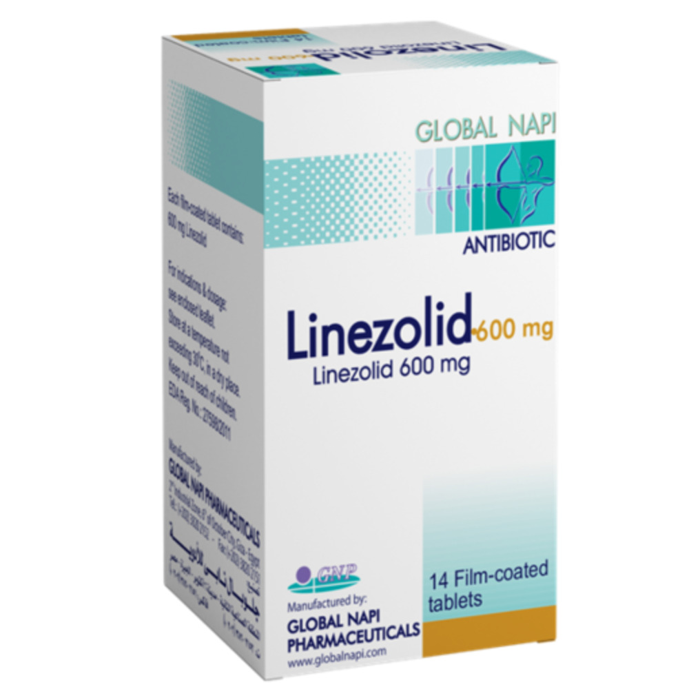 LINEZOLID 600 MG 14 TAB