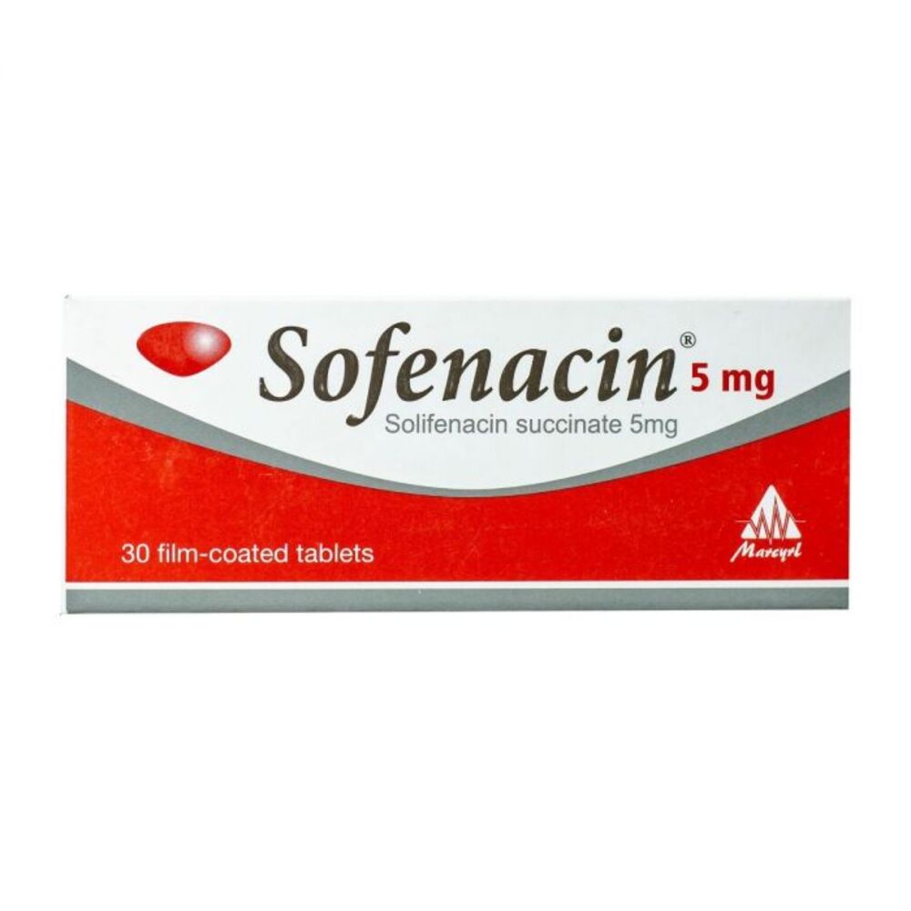 SOFENACIN 5MG 30TAB