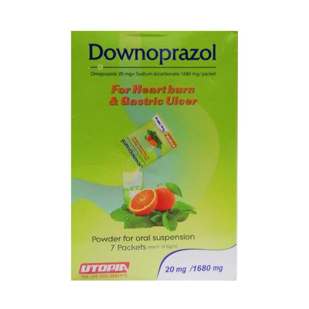 DOWNOPRAZOL 20 MG  7 SACH
