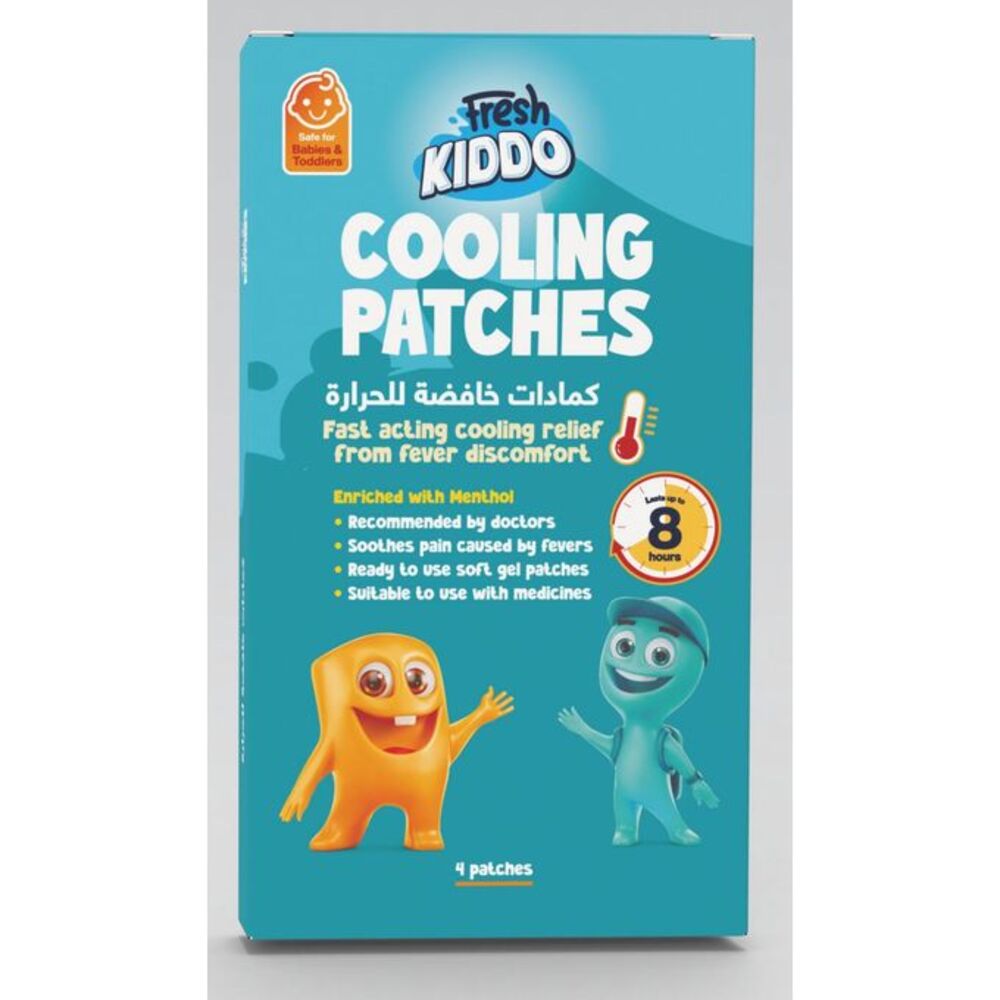 EVA FRESH KIDDO COOLING PATCHES 4 PCS