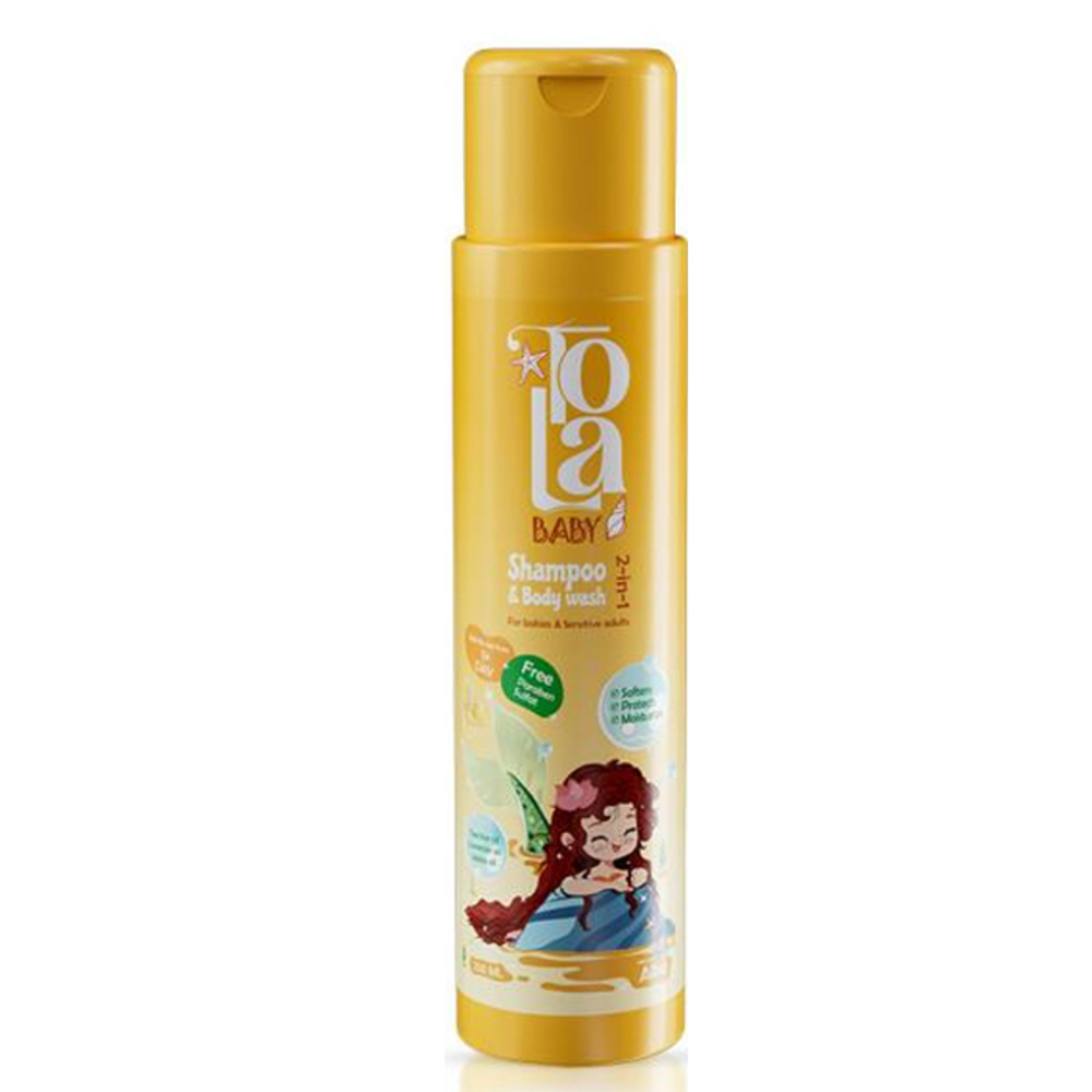 TOLA BABY SHAMPOO&BODY WASH 300ML