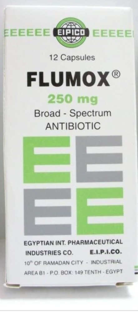 FLUMOX 250 MG 12 CAP 