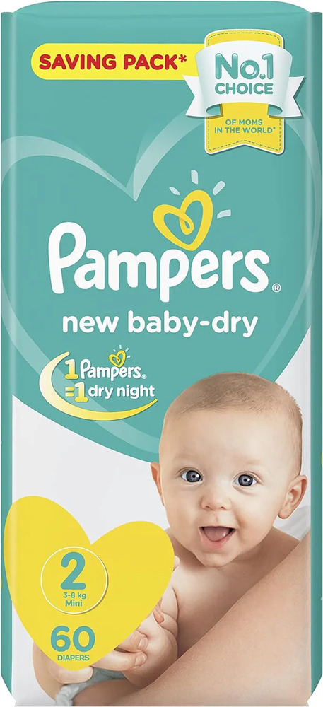 PAMPERS 2 60 PC