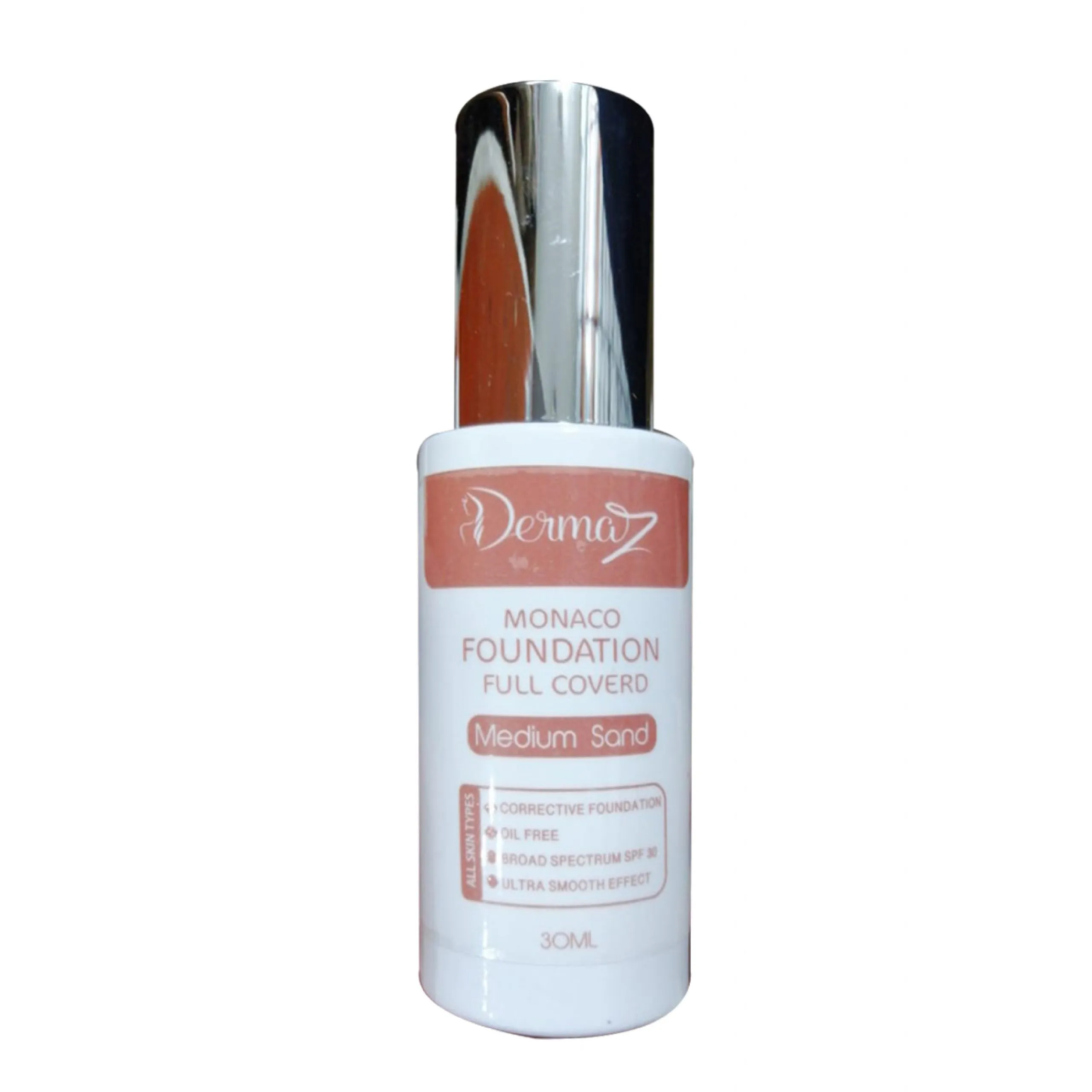 DERMAZ FOUNDAYION MEDIUM SAND 30 ML